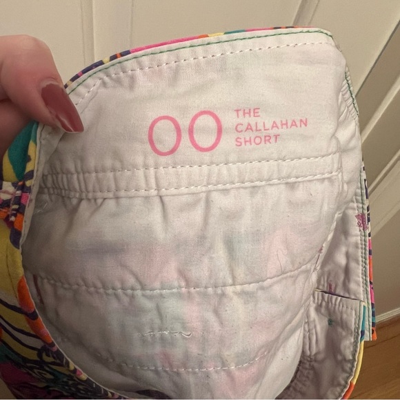 Lilly Pulitzer Sea and Be Seen Callahan Shorts Multicolored Size 00 - Picture 6 of 7